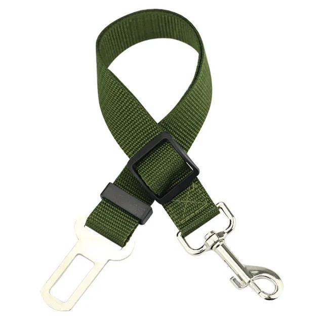 ADJUSTABLE PET SAFETY CAR BELT