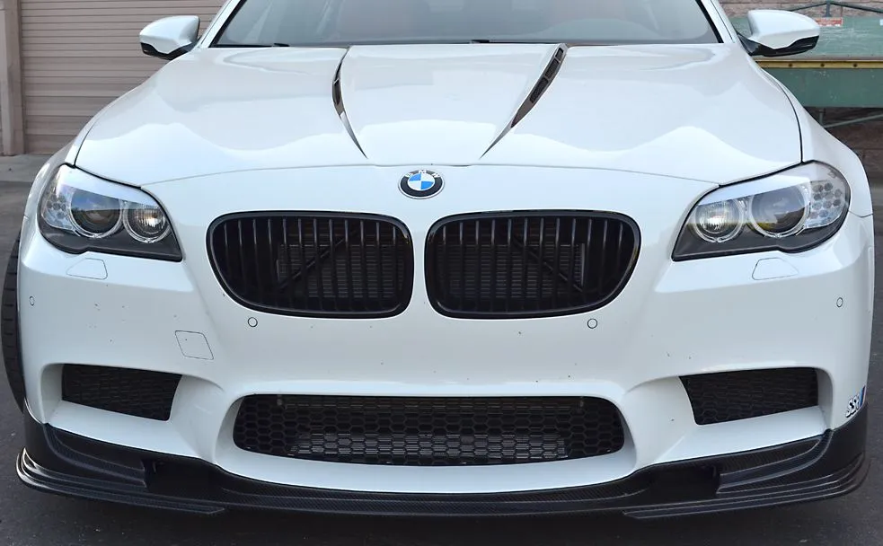 Agency Power Carbon Fiber Front Lip Spoiler BMW M5 F10 2012 