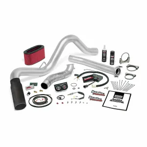 Banks Power 48557-B Stinger System; Single Exh; S/S-Black Tip-1995.5-1997 Ford 7.3L; Auto