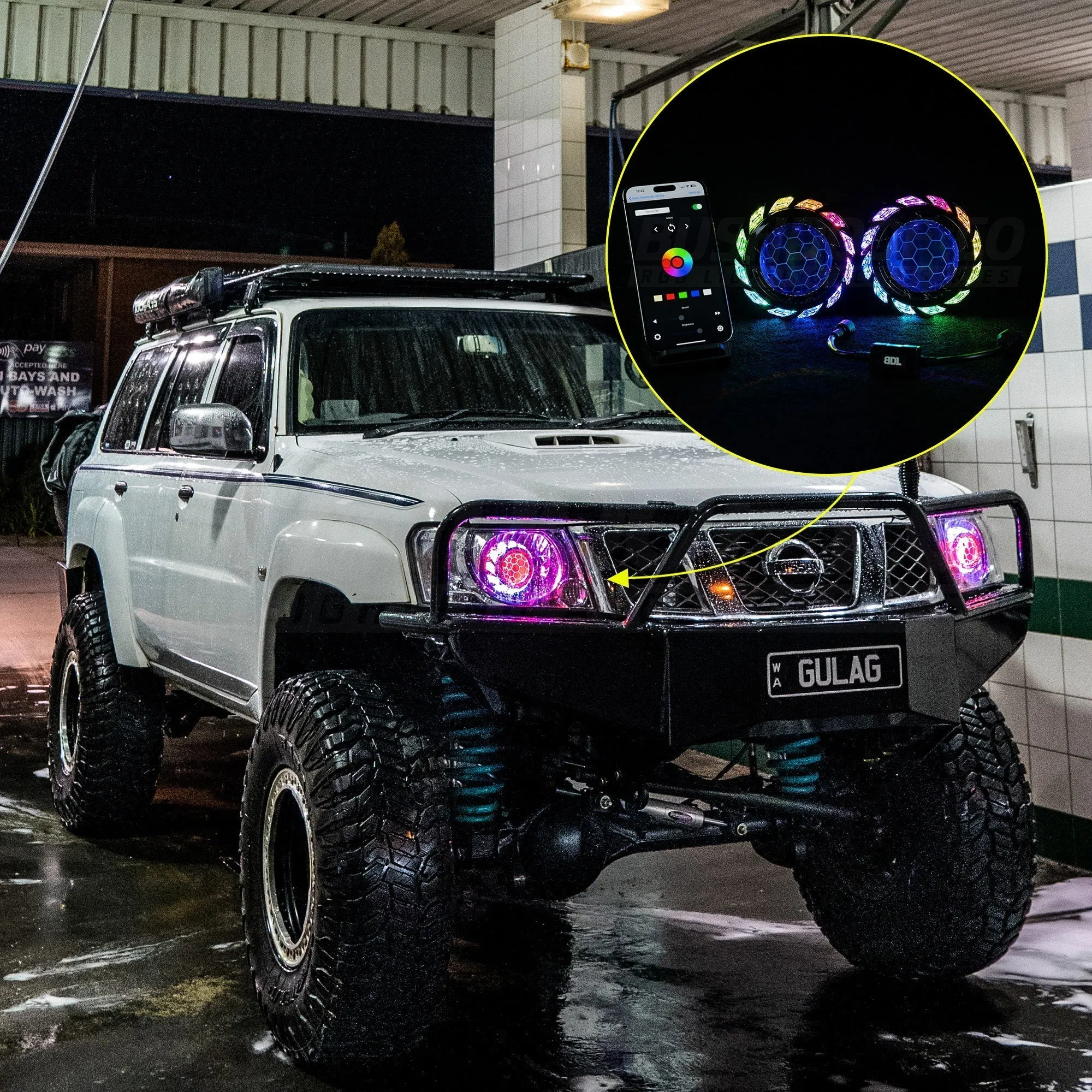 Bi-LED 'Turbine' Headlight Retrofit DIY Kit