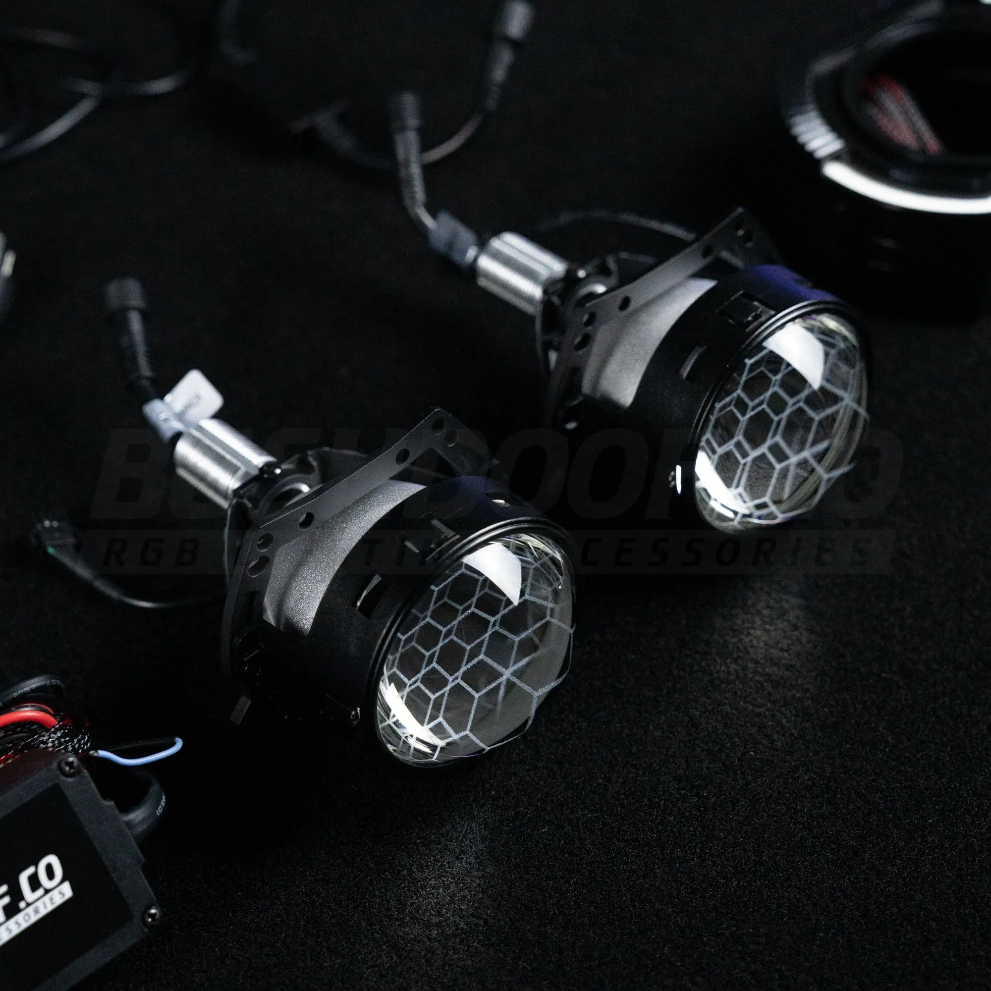 Bi-LED 'Turbine' Headlight Retrofit DIY Kit