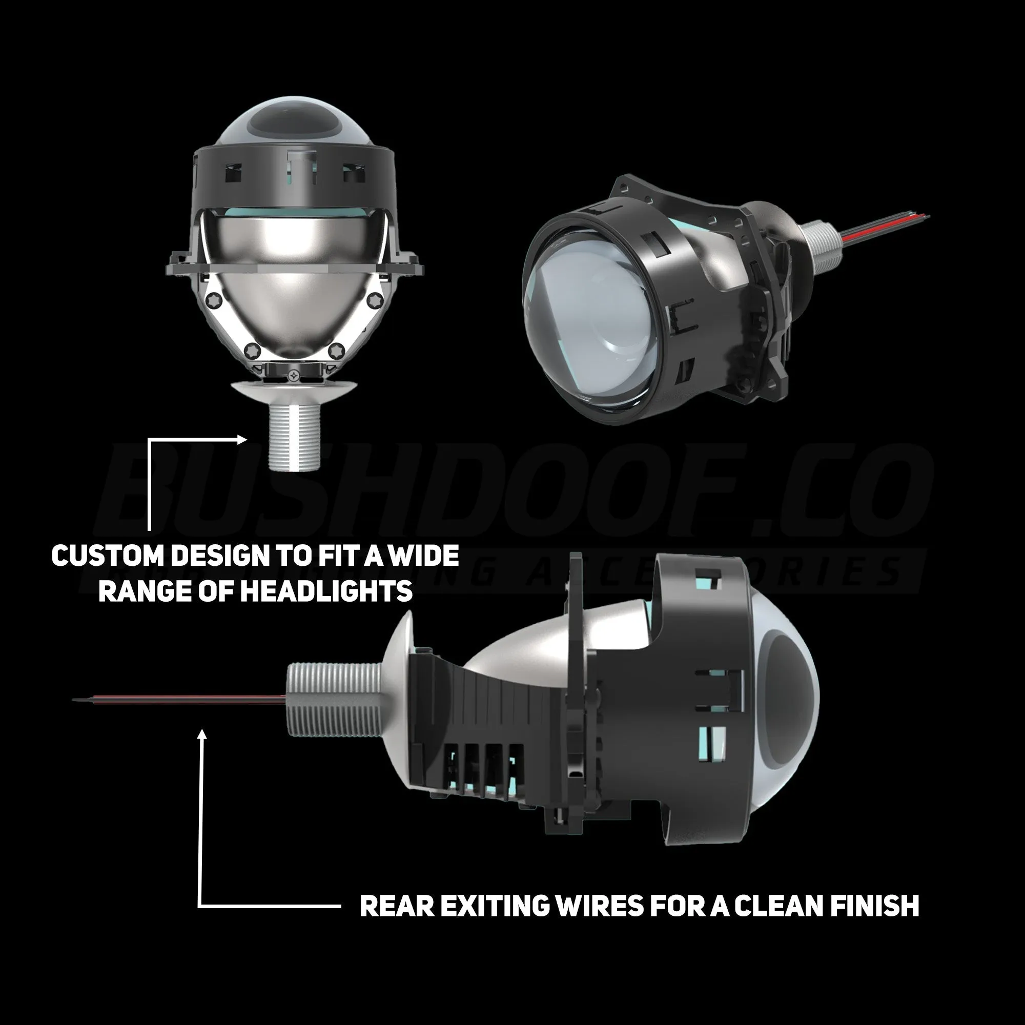 Bi-LED 'Turbine' Headlight Retrofit DIY Kit