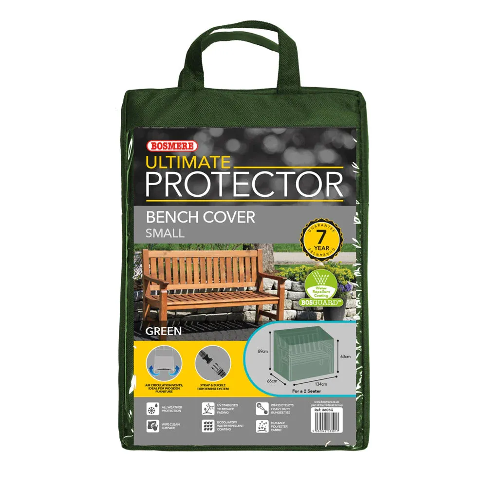 Bosmere Ultimate Protector Bench Seat Cover 2 Seat Green