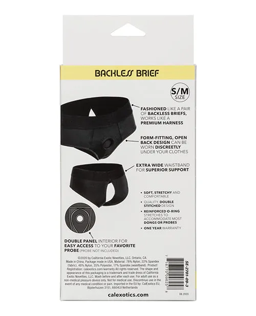Boundless Backless Brief - Black