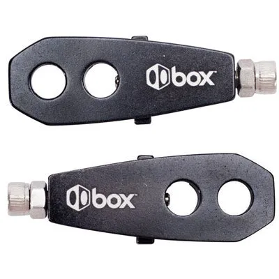 box two tensioner 10mm 2hol bk 2 axle holes black two chain tensioner box chains