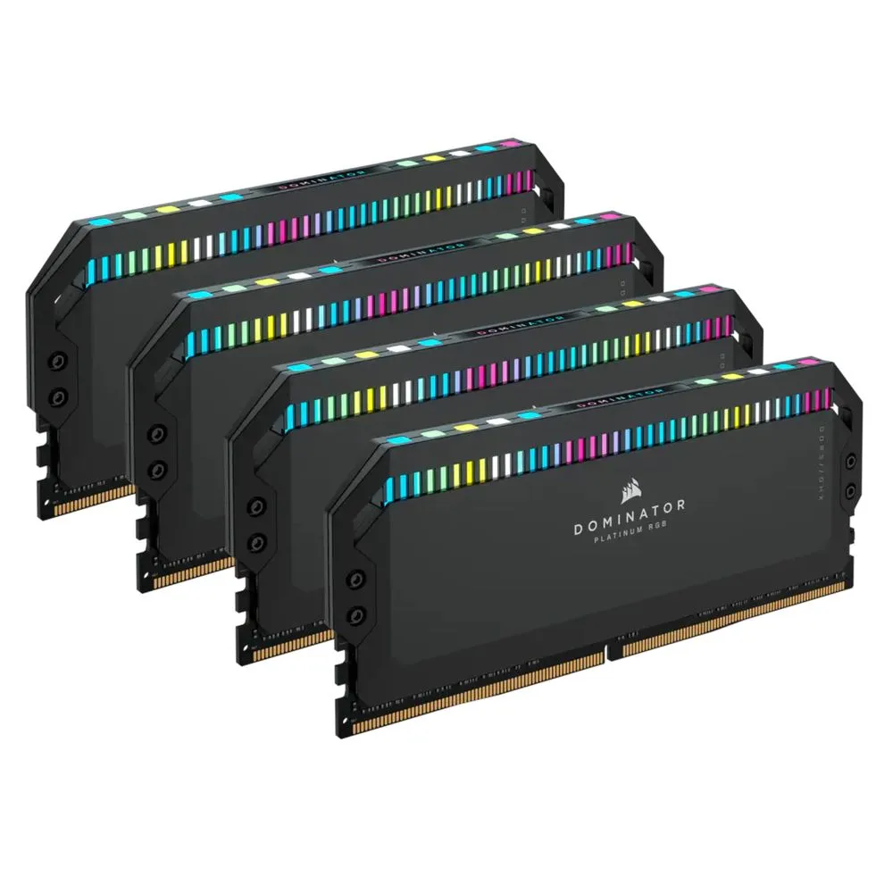 Corsair Ram Dominator Platinum Rgb - 64 Gb (4 X 16 Gb Kit) - Ddr5 6200 Dimm Cl32