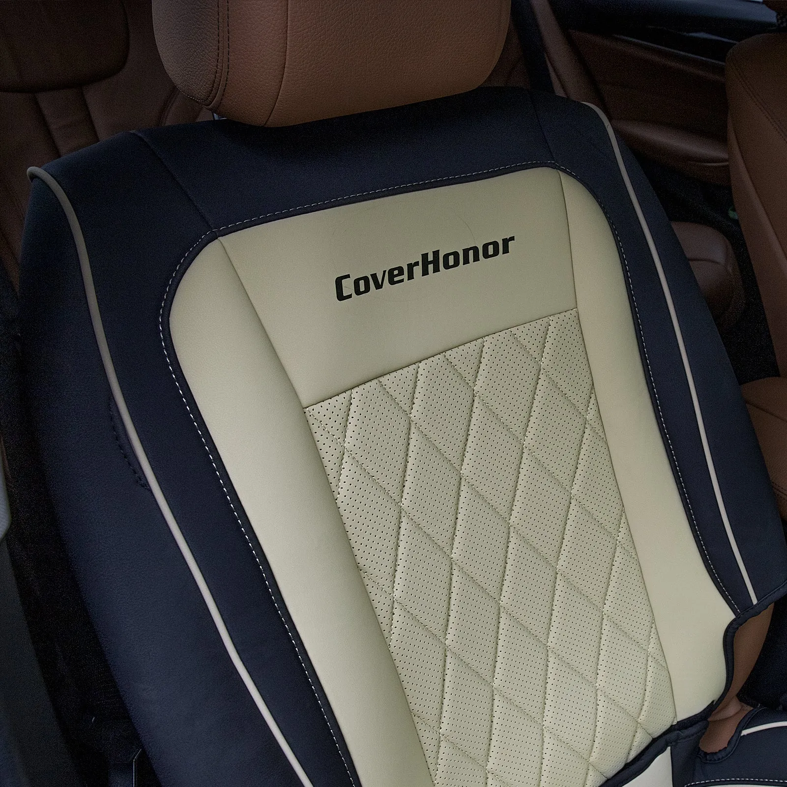 CoverHonor Seat Cover, Car Seat Covers for Car Front Seat