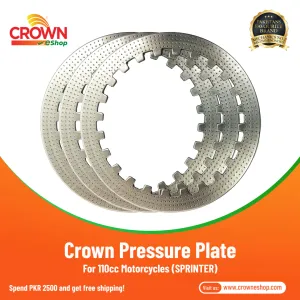 Crown Pressure Plate for 110cc Motorcycles (SPRINTER)