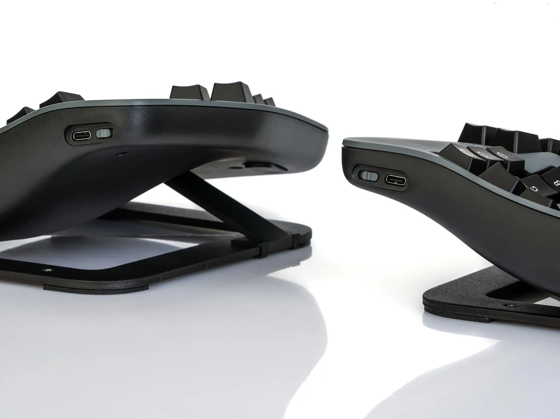 Custom Built Kinesis Advantage360 Professional Signature Series Split Ergo Mechanical Keyboard (Bluetooth connection with open-source ZMK programming engine)