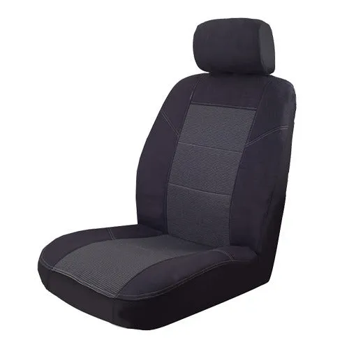 Custom Made Esteem Velour Seat Covers Suits Volkswagen Caravelle LWB 9 Seater Van 2008 3 Rows
