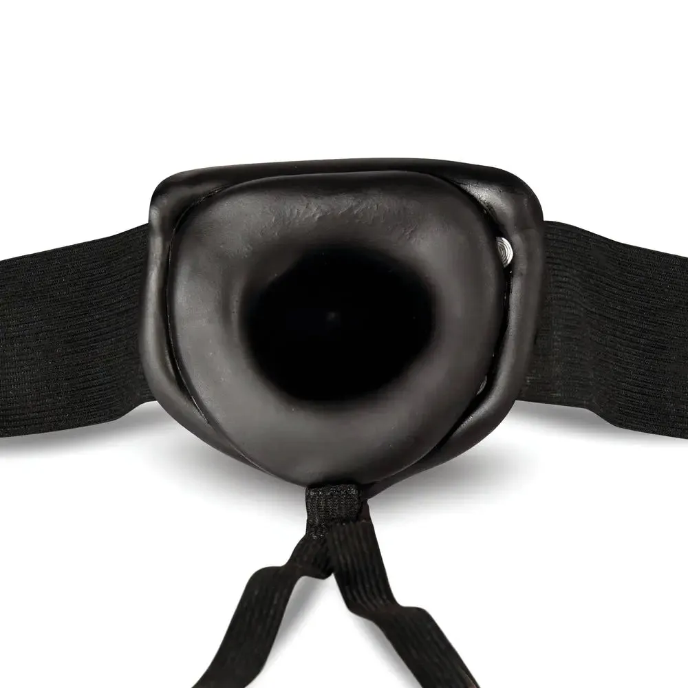 Dr. Skin Hollow Strap on 7 Inch Black