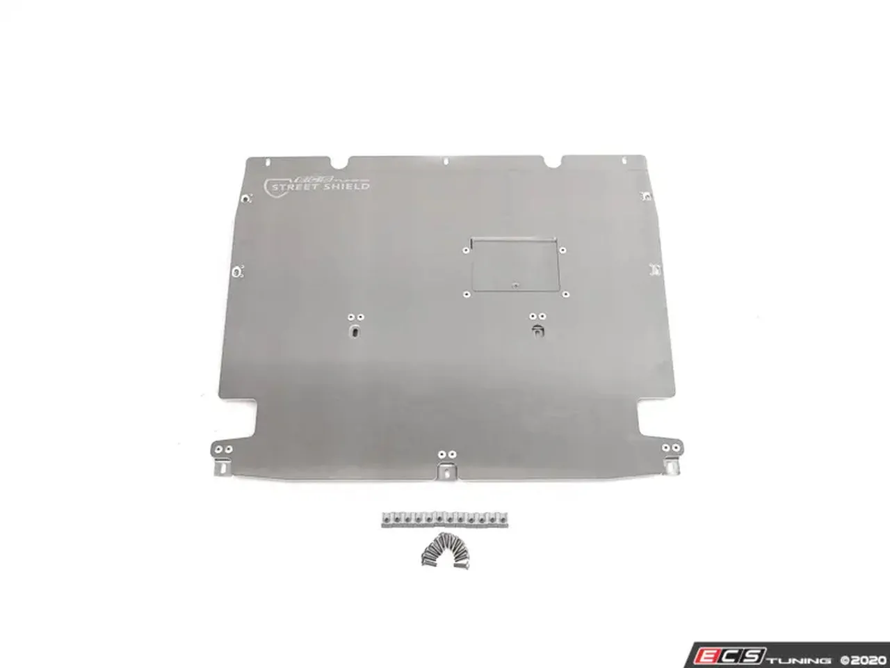 ECS TUNING - Audi B9 SQ5 Engine Street Shield Aluminum Skid Plate