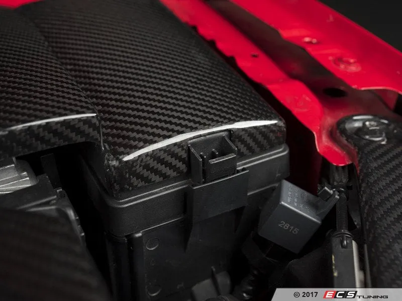 ECS TUNING - Carbon Fiber Fuse Box / ECU Cover