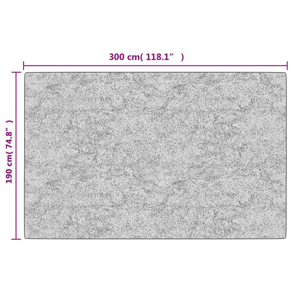 Elegant and Durable vidaXL Black and Gold Washable Rug – 190x300 cm, Anti-Slip Velvet, Machine Washable Area Rug