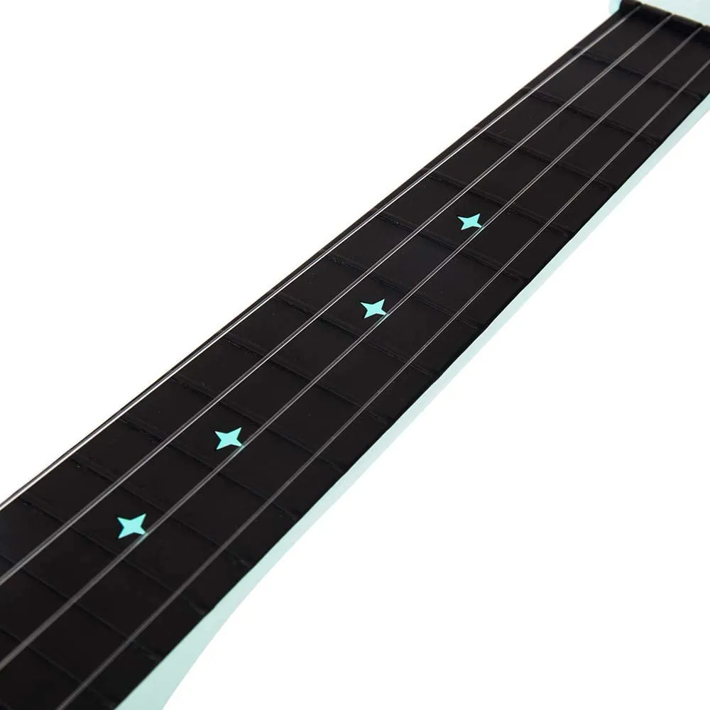 Enya Nova U Blue Concert Ukulele Carbon Fiber
