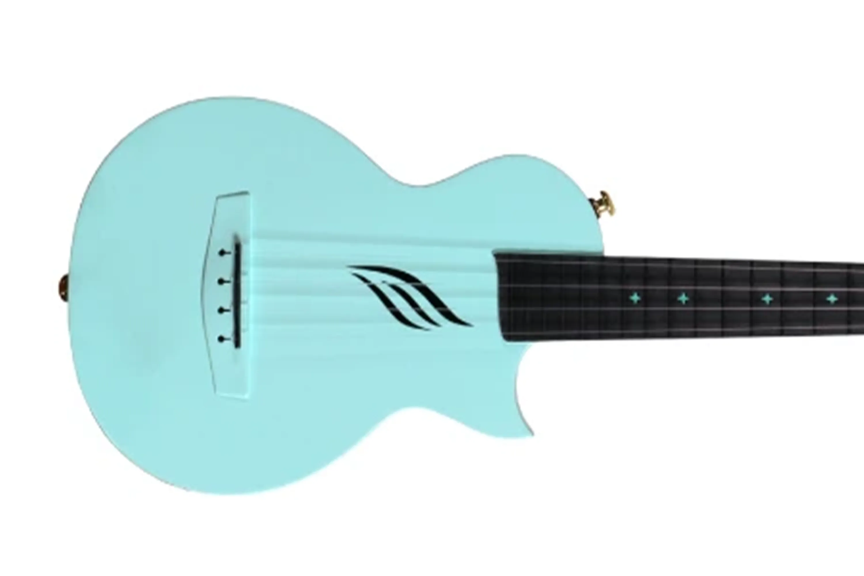 Enya Nova U Blue Concert Ukulele Carbon Fiber