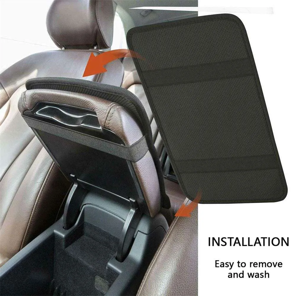 For He Will Order His Angels To Protect You Psalm 9111 Bible Verse Seat Box Cover, Bible Car Center Console Cover, Scripture Interior Car Accessories