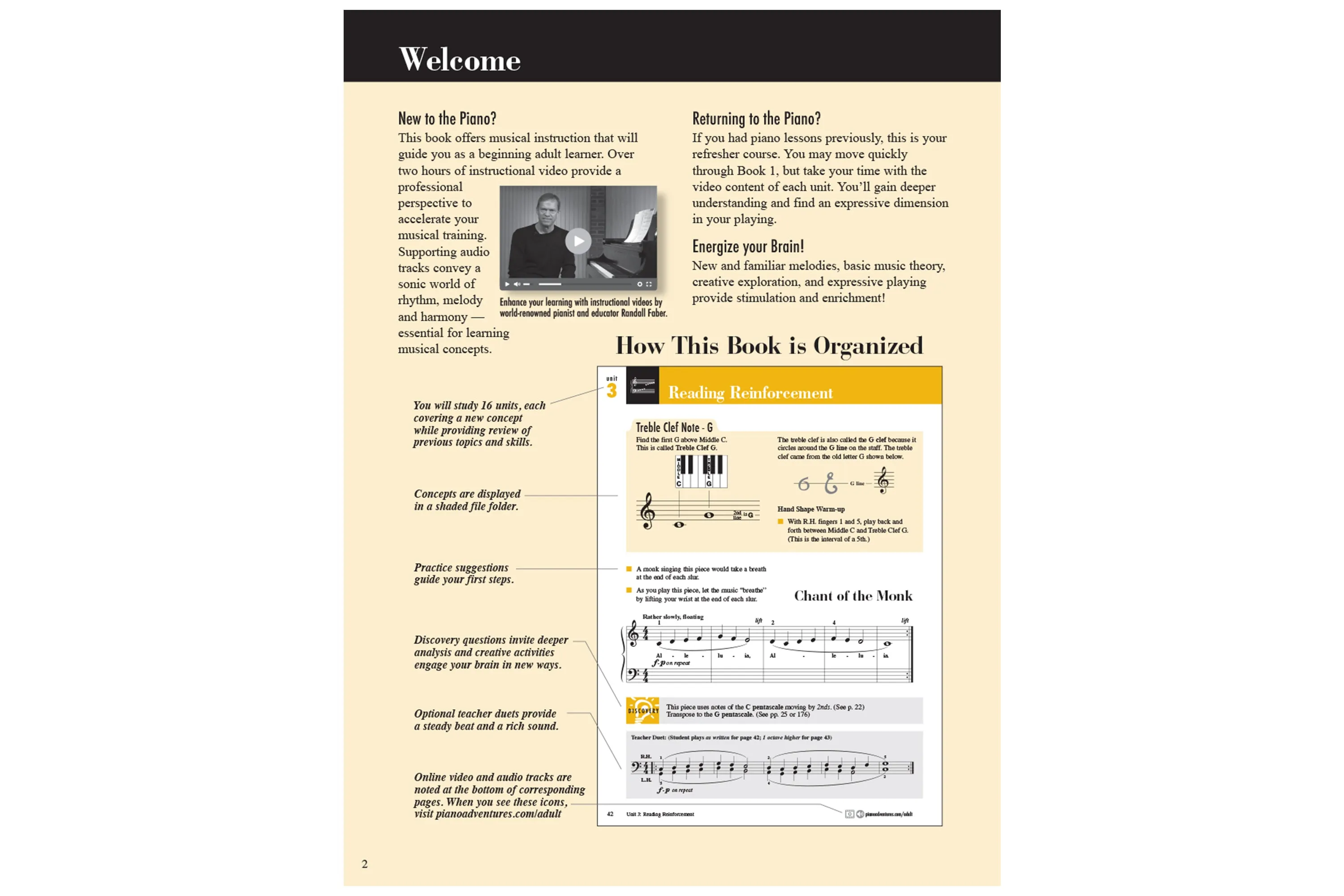 Hal Leonard Adult Piano Adventures All-In-One Piano Course Book 1
