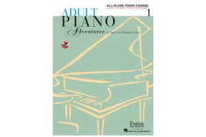 Hal Leonard Adult Piano Adventures All-In-One Piano Course Book 1