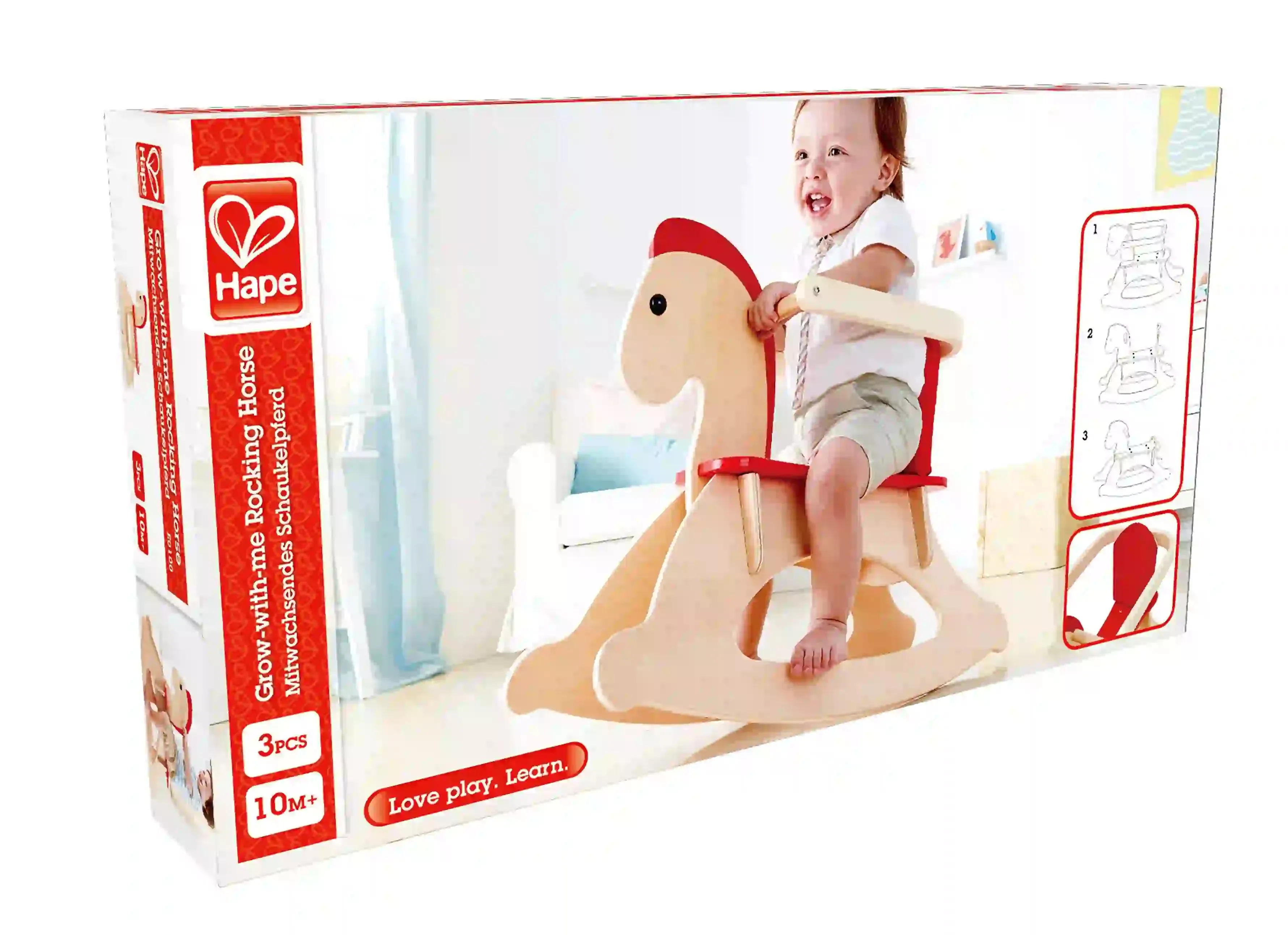 Hape Grow With Me Rocking Horse