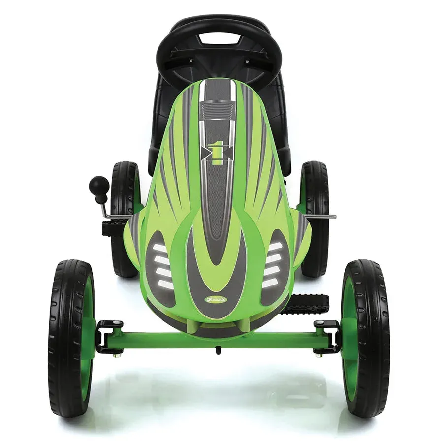 Hauck Speedster Pedal Go Kart Sporty Graphics (Green)