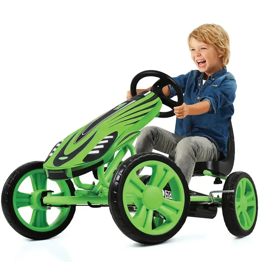 Hauck Speedster Pedal Go Kart Sporty Graphics (Green)
