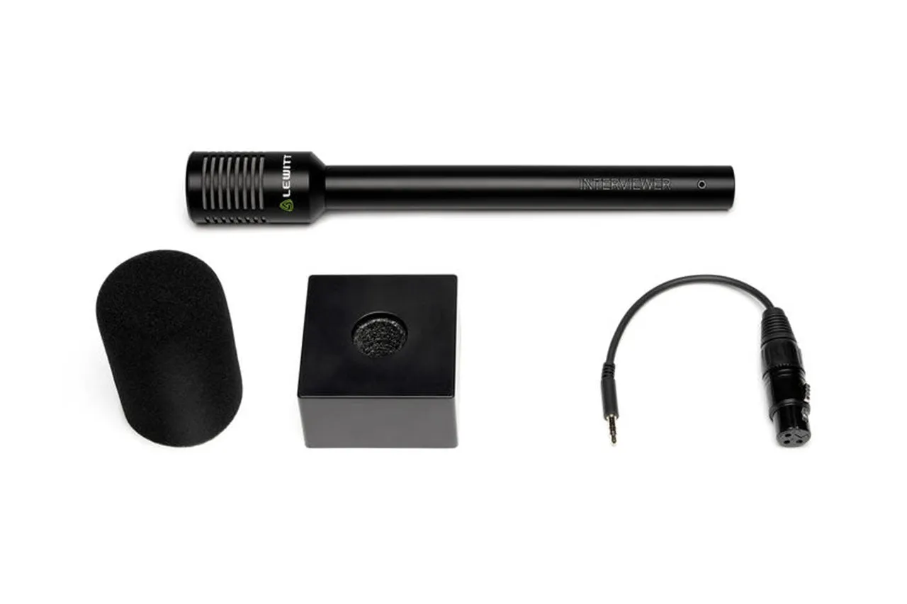Lewitt Audio INTERVIEWER Omnidirectional Interview Microphone