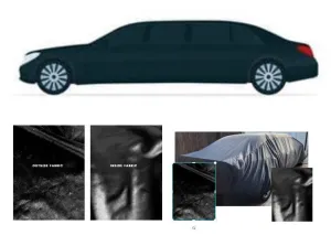 Limo Custom Made Velvet Cover