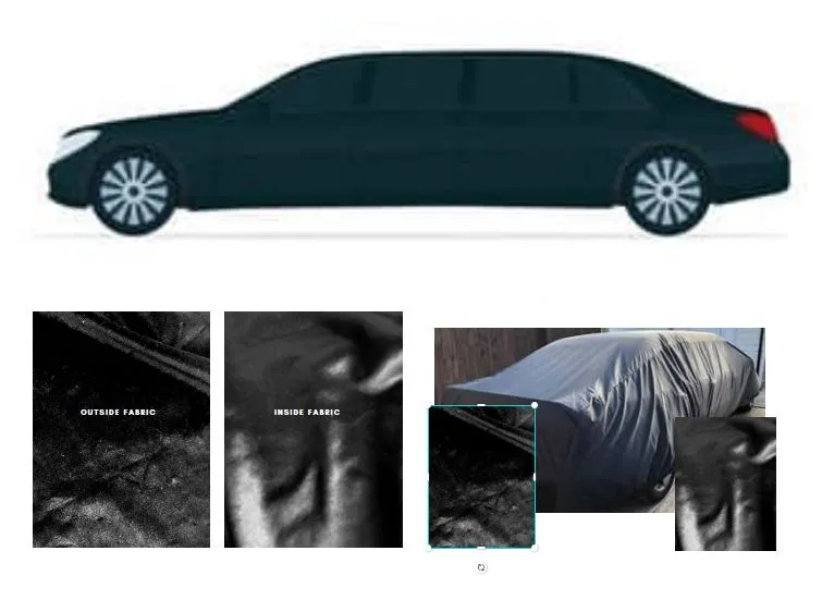 Limo Custom Made Velvet Cover