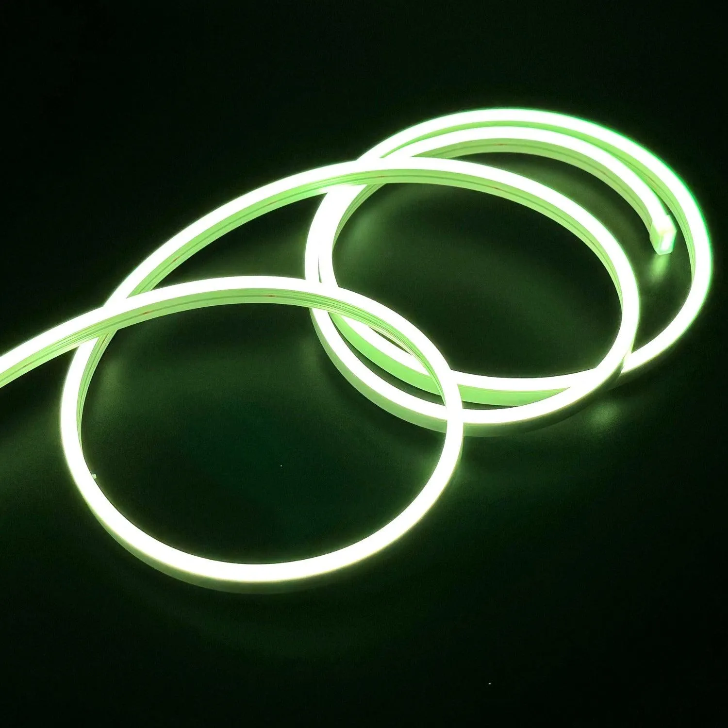 Mini RGB Neon Flex 12V 6x12mm IP65 Waterproof WIFI App Control works with Alexa & Google Home 5 Metre Kit
