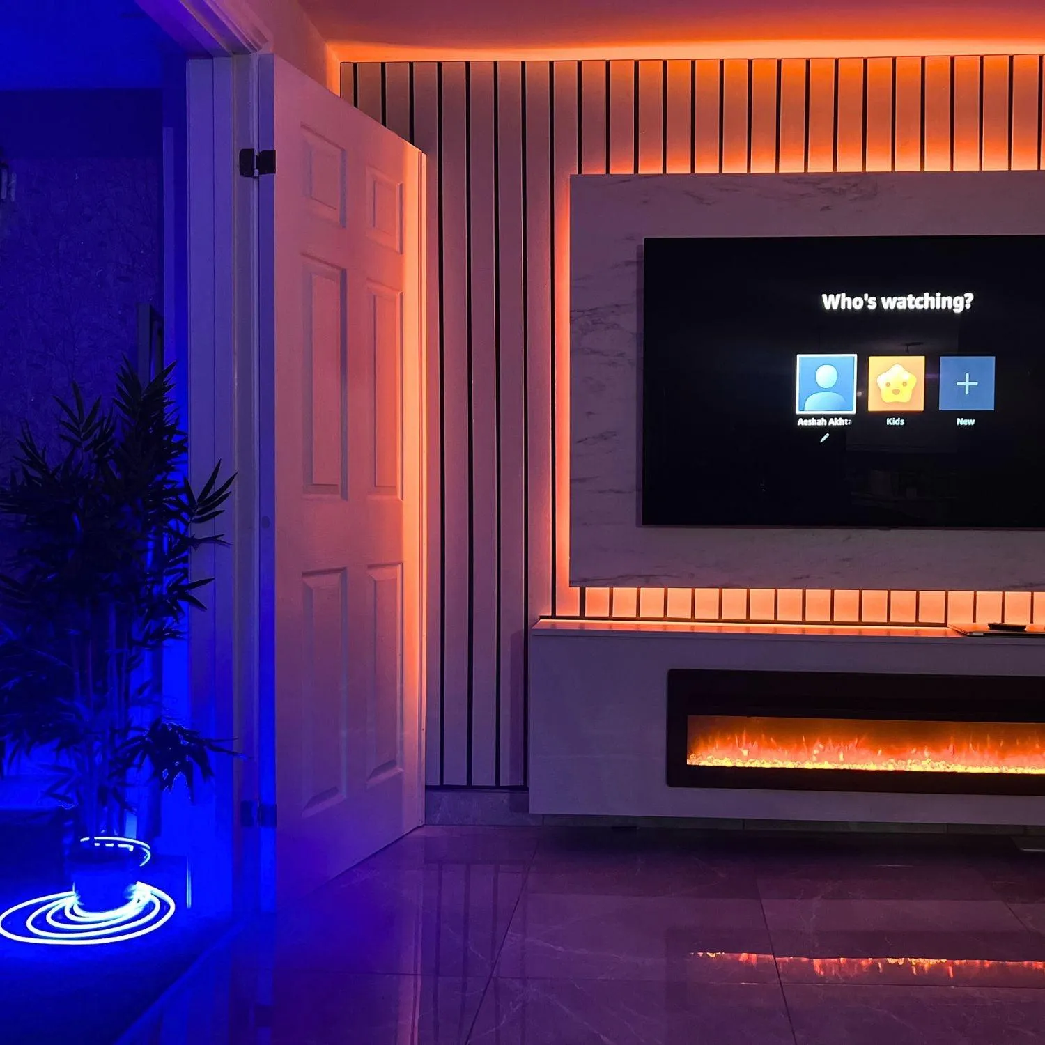 Mini RGB Neon Flex 12V 6x12mm IP65 Waterproof WIFI App Control works with Alexa & Google Home 5 Metre Kit