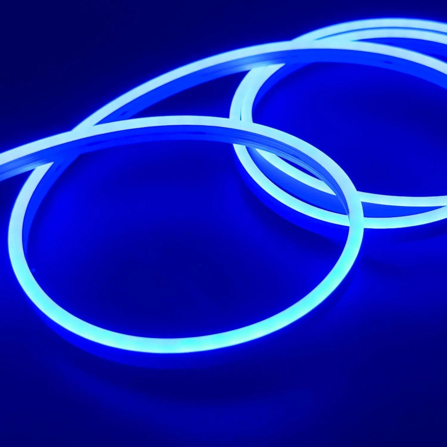 Mini RGB Neon Flex 12V 6x12mm IP65 Waterproof WIFI App Control works with Alexa & Google Home 5 Metre Kit