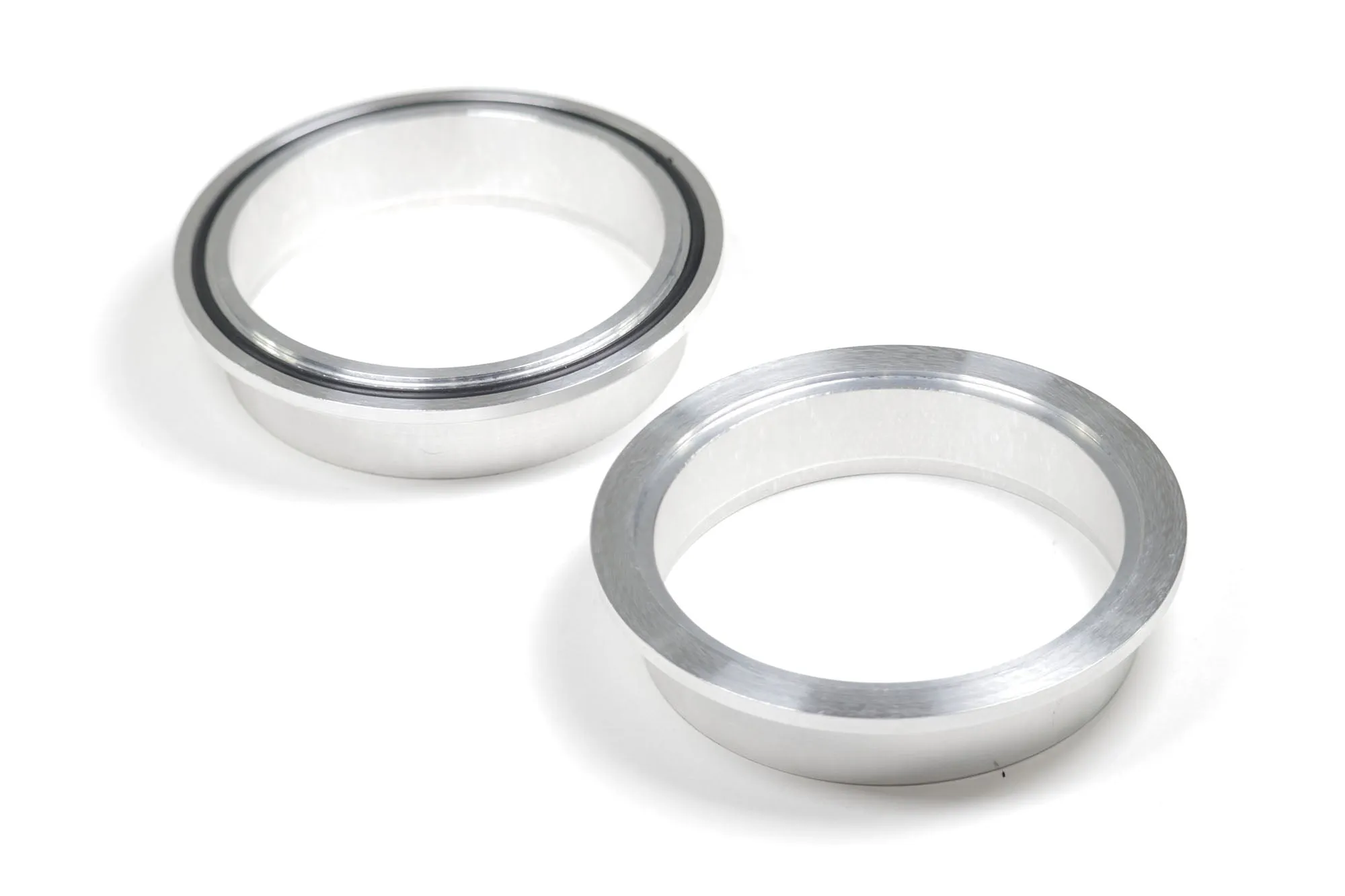 Motion Raceworks 3" Aluminum O-ring V-Band Set w/ Quick Release Clamp