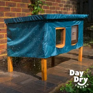 Outdoor XL Self-Heating Cat House Rain Cover