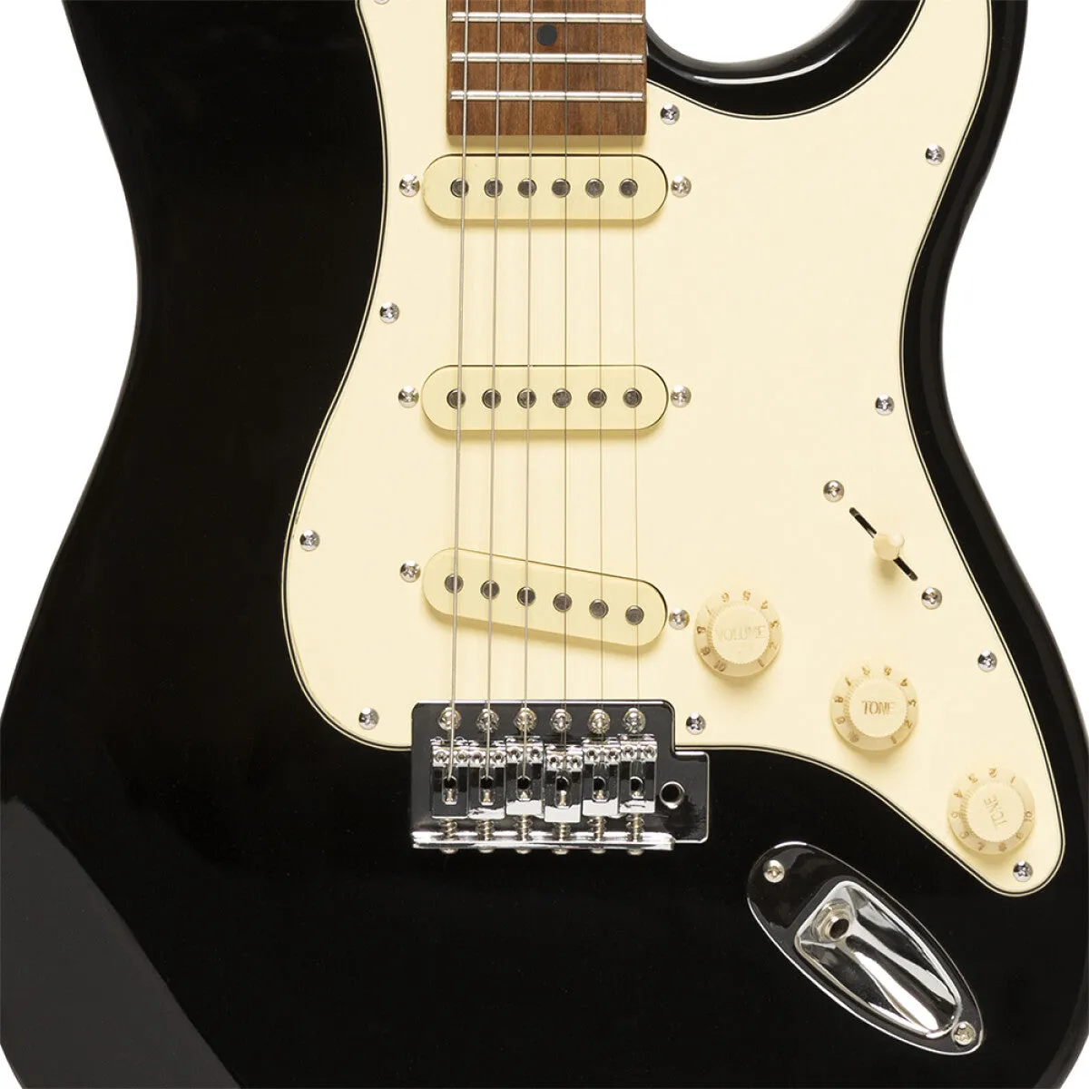 Stagg SES-55 Series 55 Electric Guitar - Black