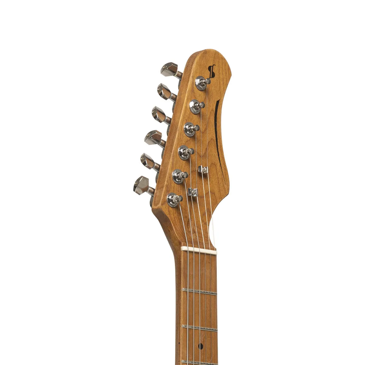 Stagg SES-55 Series 55 Electric Guitar - See Through Fiesta Red