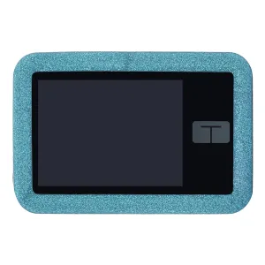 Tandem T:Slim X2 Protective Silicone Gel Cover  - Blue Glitter *Limited Edition *