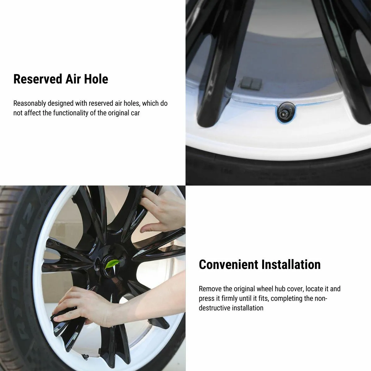 TESERY 19‘ Wheel Covers for Tesla Model Y【4PCS】