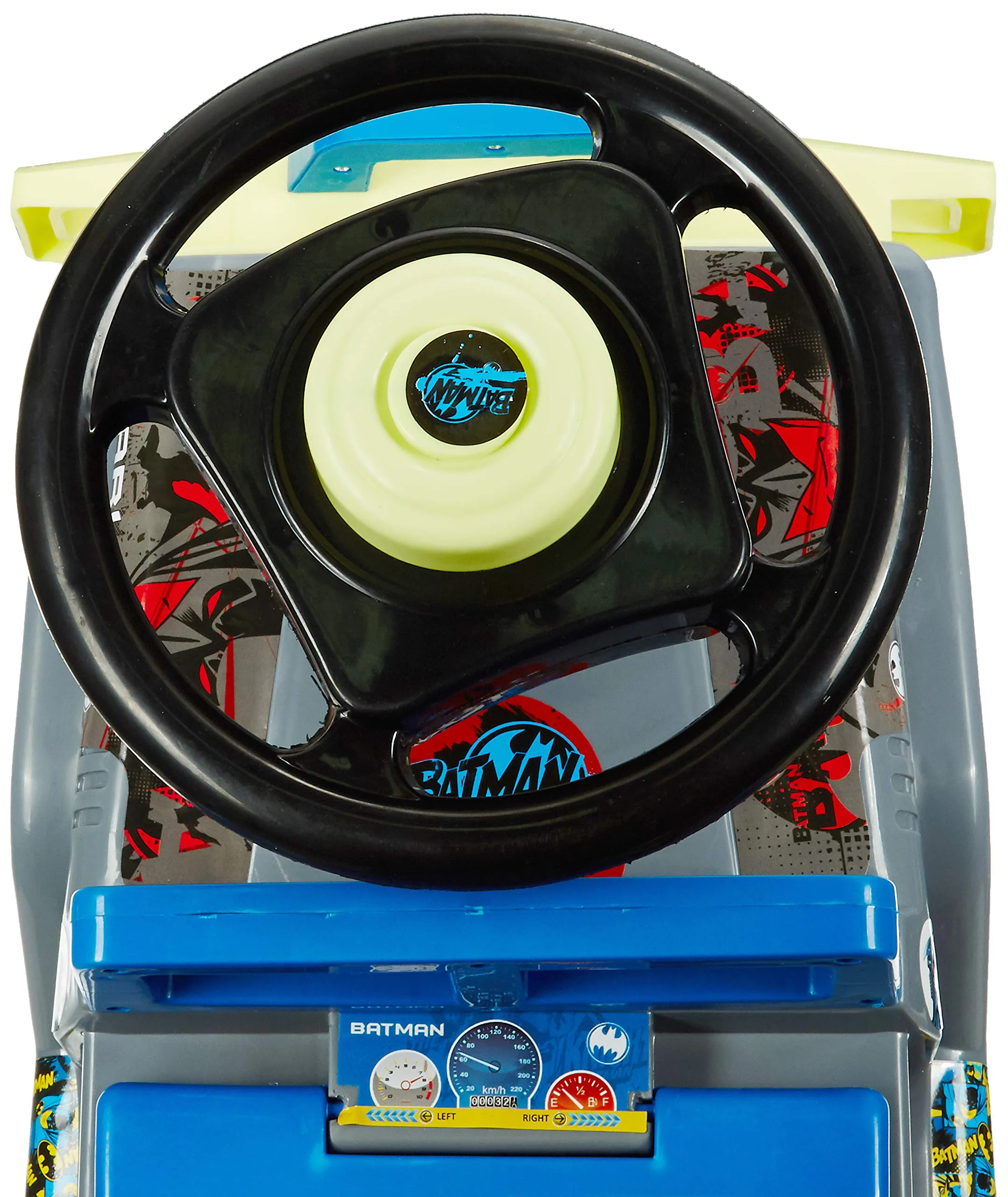 Toyzone Ride On | Baby Car | Kids Car | Toy Car| Push Car| Swing Car| Ride on Car with Music & Horn (Batman Safari)