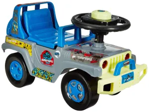Toyzone Ride On | Baby Car | Kids Car | Toy Car| Push Car| Swing Car| Ride on Car with Music & Horn (Batman Safari)